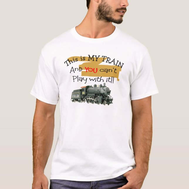 T-shirt Cadeaux historiques de train--Énonciations hilares (Devant)