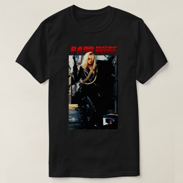 T-shirt Cadeaux Hommes Superhero Barb Câble Movie Ventilat (Design devant)