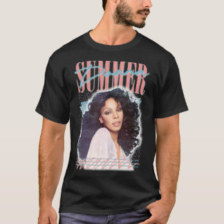 T-shirt Cadeaux Lover Donna Art Summers Retro Vintage