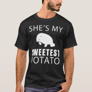 T-shirt Cadeaux Manatee Elle Est Ma Pomme De Terre La Plus