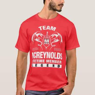 T-shirt Cadeaux membres de l'équipe MCREYNOLDS à vie 