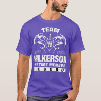 T-shirt Cadeaux membres de l'équipe WILKERSON à vie