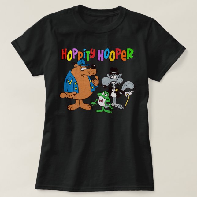 T-shirt Cadeaux Nécessaires Hommage À Jay Ward Hoppity Hoo (Design devant)