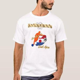 T-shirt Cadeaux néerlandais de l'Afrique du Sud d'équipe