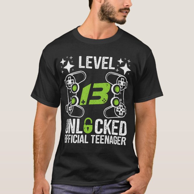 T-shirt Cadeaux officiels d'anniversaire pour adolescents  (Devant)