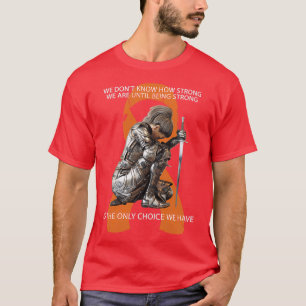 T-shirt Cadeaux Orange MS Vêtements Femmes Sclérose en pla