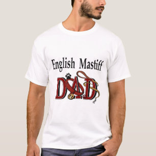 T-shirt Cadeaux papa Mastiff anglais