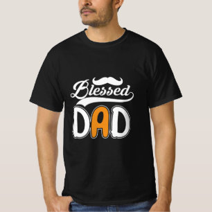 T-shirt Cadeaux papa Mon père béni