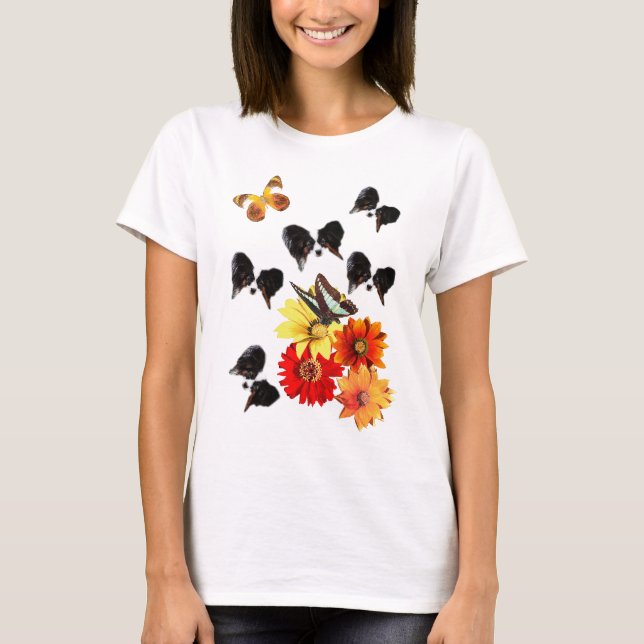 T-shirt Cadeaux papillon (Devant)