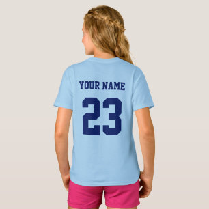 T-shirt Cadeaux personnalisés de ringette pour fille joueu