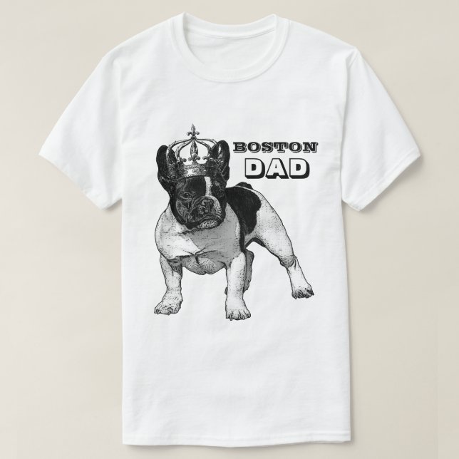 T-shirt Cadeaux personnalisés pour des amants de Boston (Design devant)