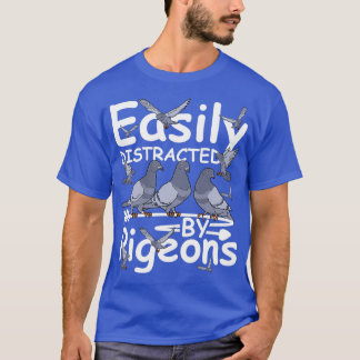 T-shirt Cadeaux Pigeon Hommes Femmes Pigeon Élevage Pigeon