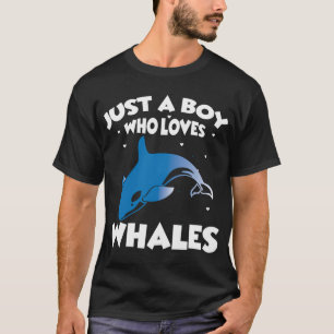 T-shirt Cadeaux pour amateurs de baleines mignonnes - Just