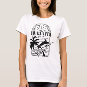 T-shirt Cadeaux Pour Femmes Schwarz Cadeaux Cool Quicksilv