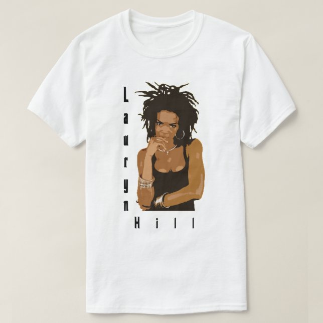 T-shirt Cadeaux Pour Femmes Tour Musique Lauryn Hill (Design devant)