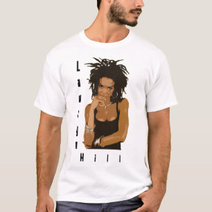 T-shirt Cadeaux Pour Femmes Tour Musique Lauryn Hill