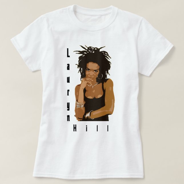 T-shirt Cadeaux Pour Femmes Tour Musique Lauryn Hill (Design devant)