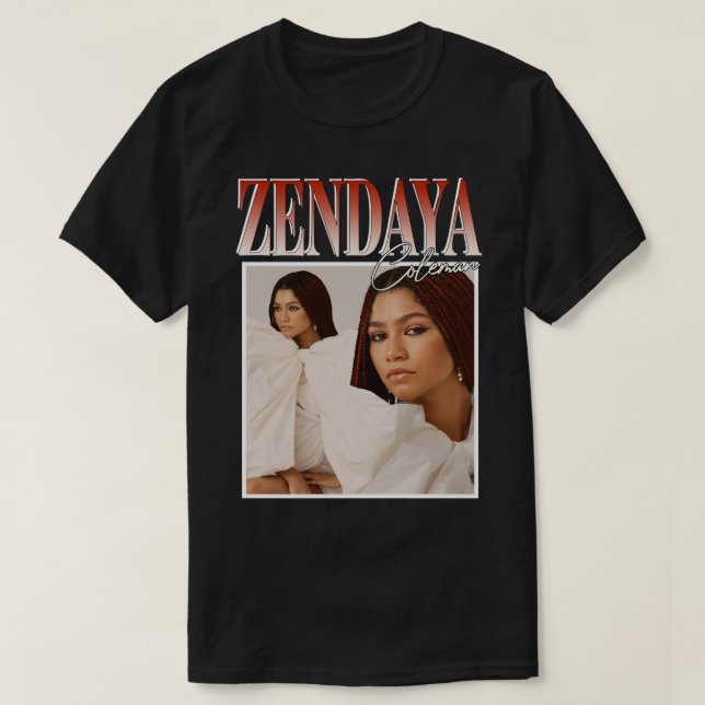 T-shirt Cadeaux Pour Femmes Zendaya Cool Cadeau Graphique (Design devant)