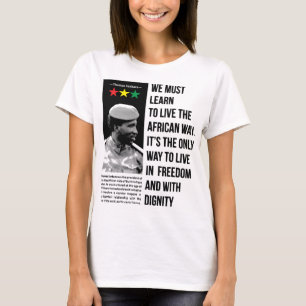 T-shirt Cadeaux Pour Hommes Che Guevara Thomas De Sankara 