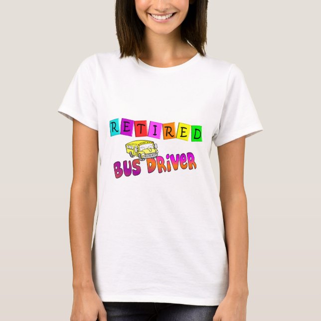 T-shirt Cadeaux retirés de chauffeur de bus (Devant)