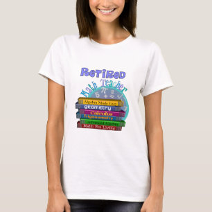 T-shirt Cadeaux retirés de professeur de maths
