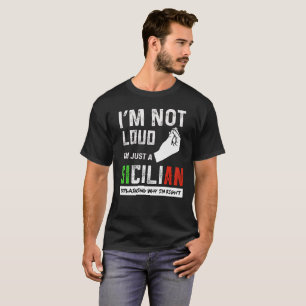 T-shirt Cadeaux siciliens drôles