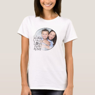 T-shirt Cadeaux Simples et Mignons pour Tantes Anniversa
