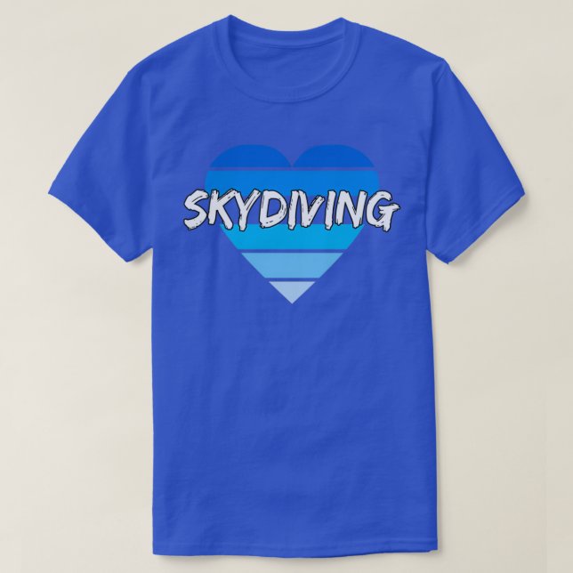 T-shirt Cadeaux Skydiver Femmes Skydiver Parachute Skydive (Design devant)