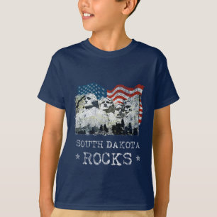 T-shirt Cadeaux Souvenir du Dakota du Sud Mt. Rushmore