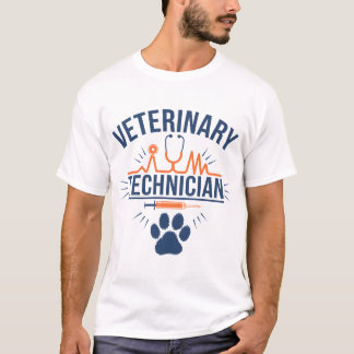 T-shirt Cadeaux techniques pour vétérinaire personnalisés 