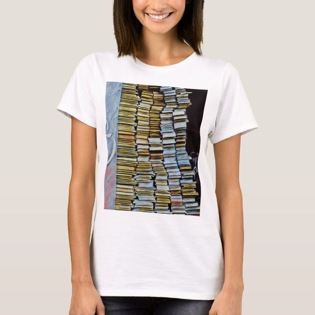 T-shirt Cadeaux uniques pour les amateurs de livres (Devant)