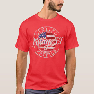 T-shirt Cadeaux vintage 1961 pour les 64 ans d'hommes et d