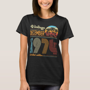T-shirt Cadeaux vintages de 49e anniversaire Femmes Hommes