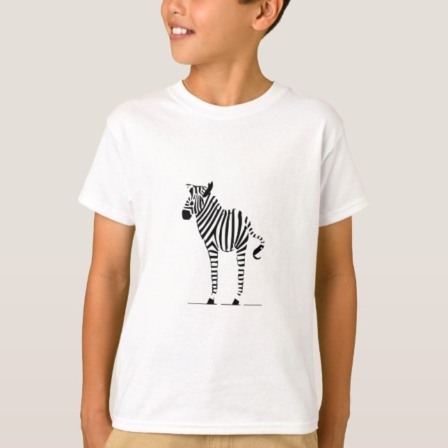 T-shirt Cadeaux Zebra Lovers (Devant)
