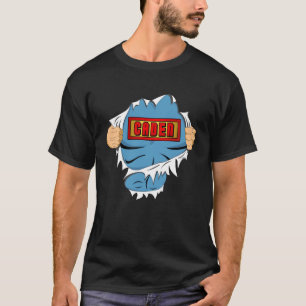 T-shirt Caden prénom de super-héros pour garçons nommés Ca