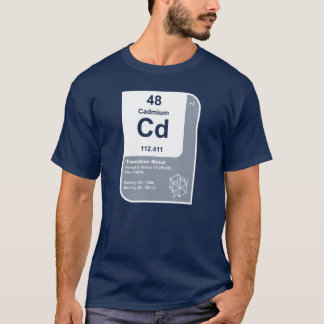 T-shirt Cadmium (Cd)