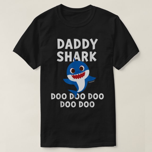 T-shirt Cadre Pinkfong Daddy Shark (Design devant)