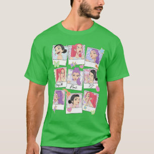 T-shirt Cadres Polaroid Halloween Huntrix