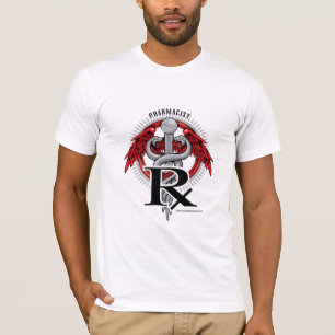 T-shirt Caducée de pharmacien