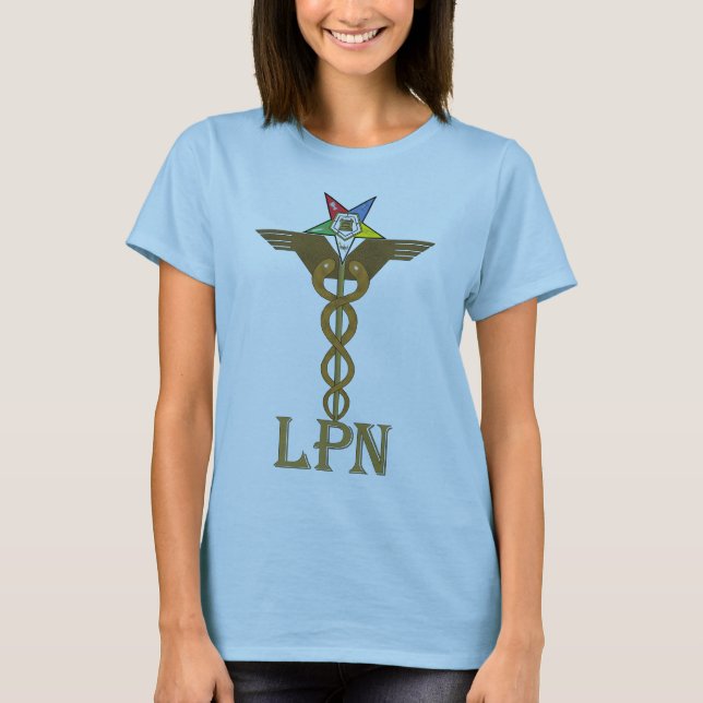 T-shirt Caducée d'OES LPN (Devant)