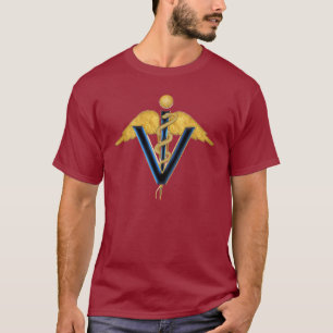 T-shirt Caducée vétérinaire
