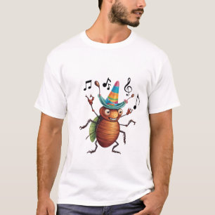 T-shirt cafard dansant