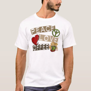 T-SHIRT CAFÉ 2 D'AMOUR DE PAIX