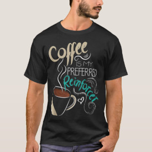 T-shirt Café ABA Thérapiste Autisme Comportement de l'ense