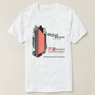 T-shirt Cafe Angelo, Oxford House, Chicago, IL
