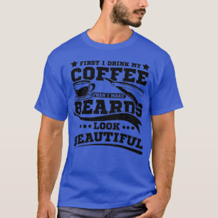 T-shirt Café Barber Beard