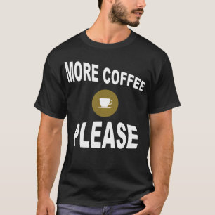 T-shirt Café brasseur caricature