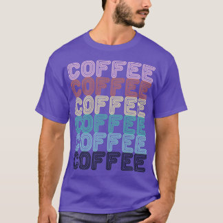 T-shirt Café Café Lettres café