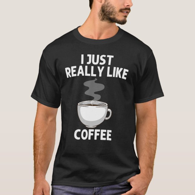 T-shirt Café cool Pour Hommes Café Coupe Femme Barista Es (Devant)