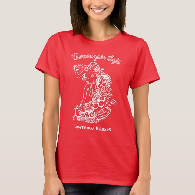 T-shirt Café Cornucopia (Devant)